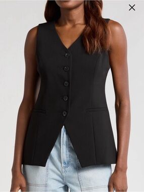 Pistola Lila Button Front Vest